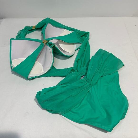 Sexy One Piece Meriell Club Collection Monokini - Made in Italy - Size US 14 - Picture 6 of 10